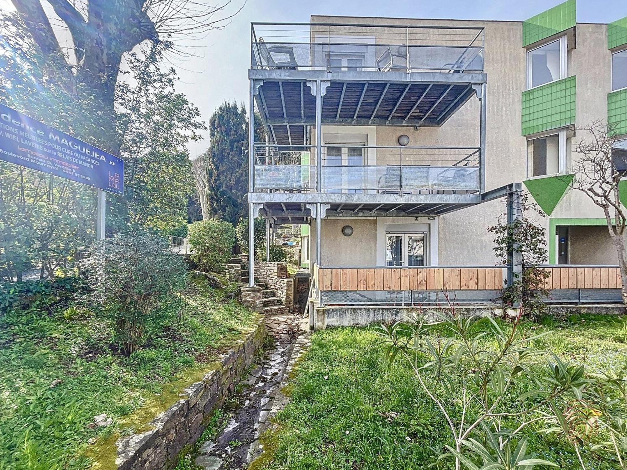 Appart F2 A Lamalou, Terrasse, Wifi, Animaux Acceptes, Proche Centre & Thermes - Fr-1-451-24 Exteriér fotografie
